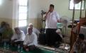 Wakil Gubernur dalam sambutannya pada Safari Jumat di Masjid Al Furqon Desa Tiram Tukak Sadai Bangka Selatan, Jumat 20 November 2015